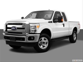 2013 Ford F250 Super Duty Super Cab 4-door Lariat  Pickup Front angle medium view photo